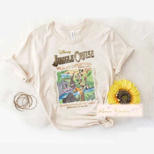 Vintage Disney Jungle Cruise Ride Shirt, Disney Ride Shirt, Animal Kingdom Shirt