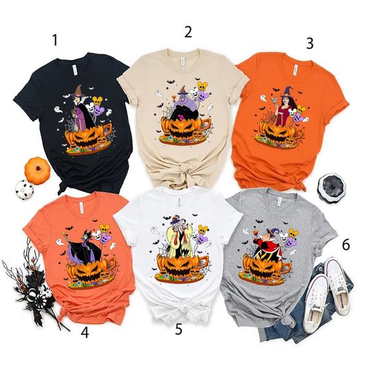 Disney Villain Halloween Shirt