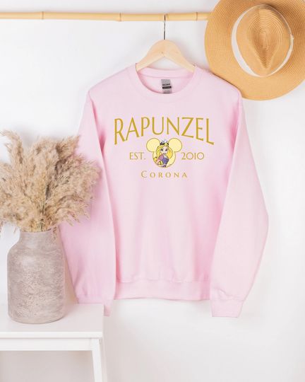 Rapunzel Sweatshirt, Disney Princess Sweatshirt, Rapunzel Tangled Sweatshirt