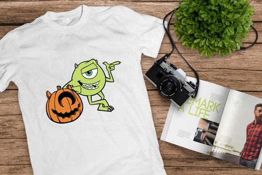Mike Wazowski Shirt, Disney Pumpkin, Disney Halloween Shirt