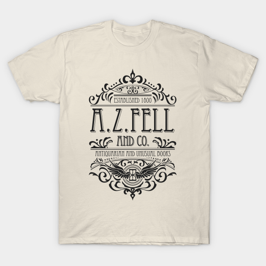 Good Omens: A.Z. Fell Book Shop (dark) - Good Omens - T-Shirt