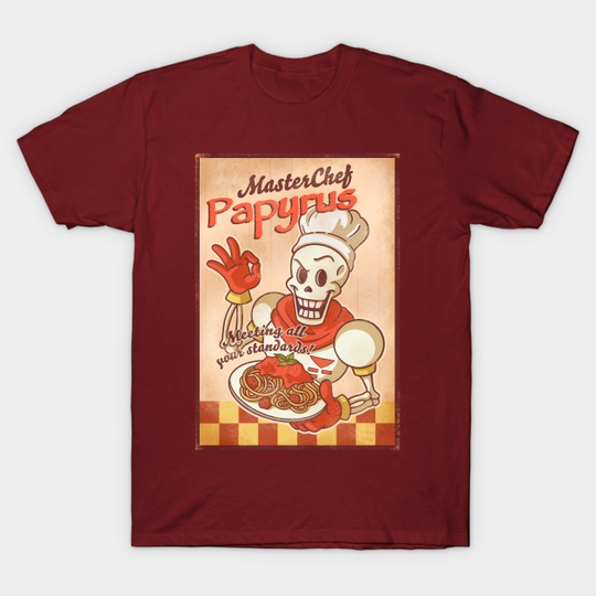 MasterChef Papyrus - Undertale - T-Shirt