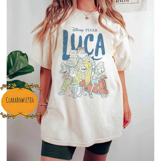 Discover Disney Luca Shirt, Luca Disney Shirts, Disneyland Shirt