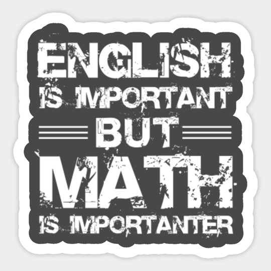 Math's Teacher 1 - Maths Teacher - Sticker