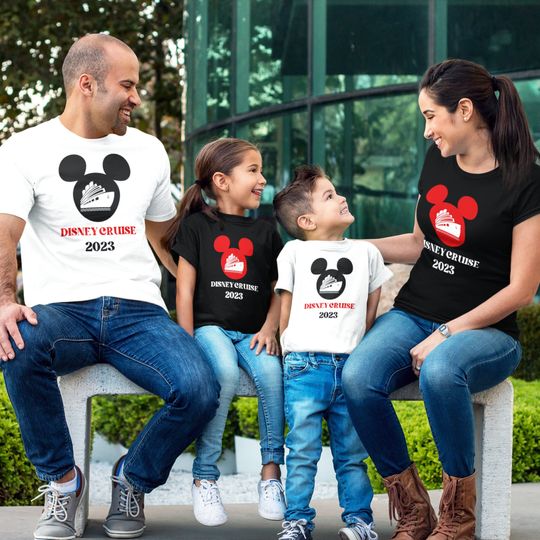 Disney Cruise 2023 Mickey Mouse T-Shirt, Disney Cruise Family Matching Shirt
