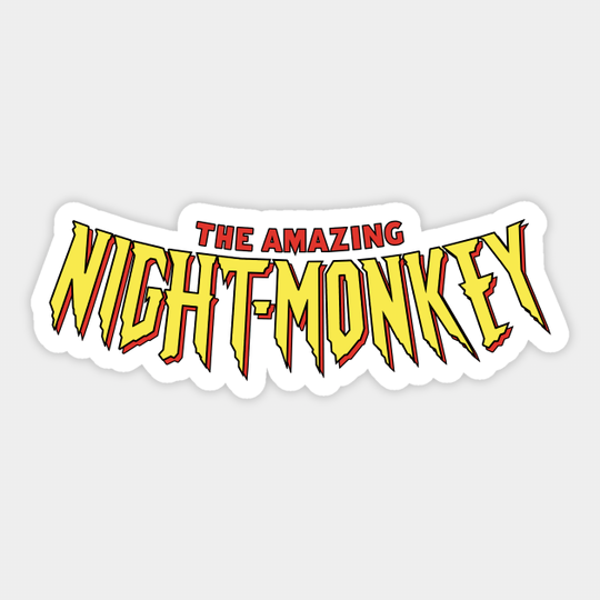 The Amazing Night-Monkey - Spiderman Far From Home - Sticker