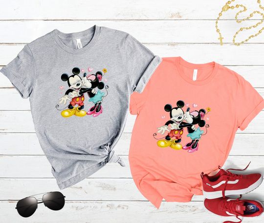 Discover Cute Disney Shirt, Disney Valentine Shirt, Mickey Minnie Valentine Shirt