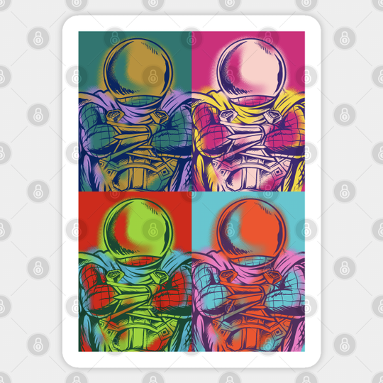 the illusionist - Spiderman Far From Home - Sticker