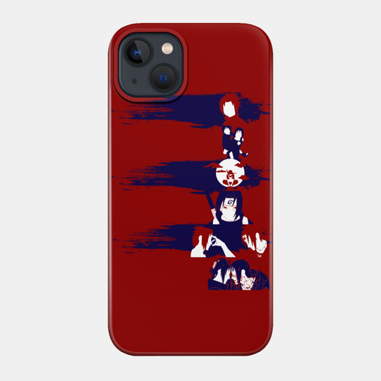 Story of two brothers (blue version) - Uchiha - Phone Case