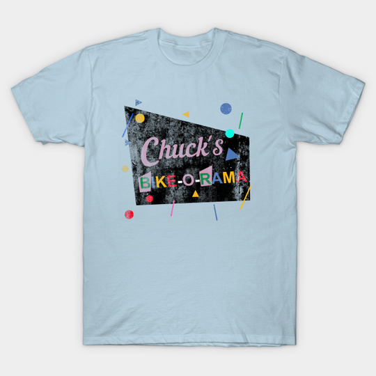 Chuck's Bike-O-Rama, distressed - Pee Wee Herman - T-Shirt