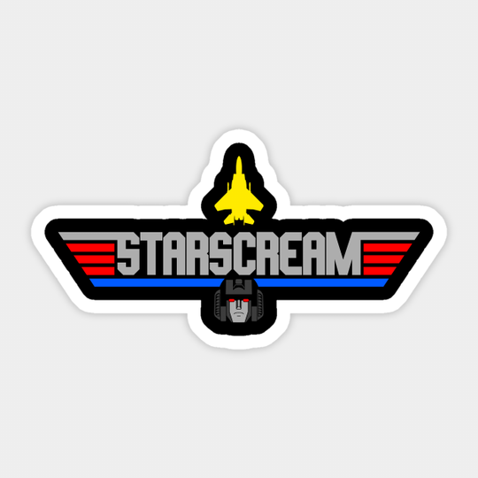 Top Starscream - Transformers - Sticker