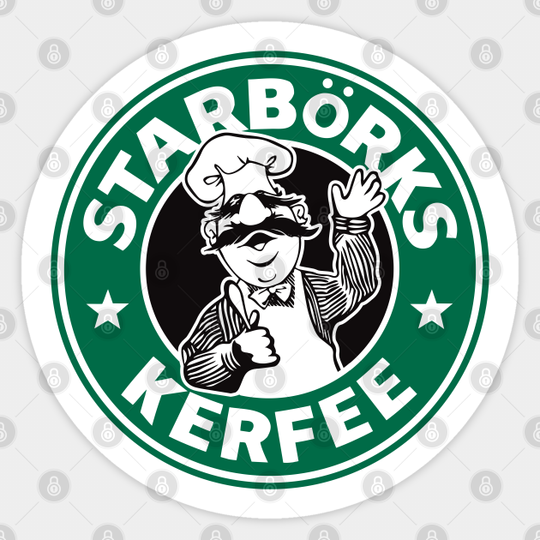 Starborks Kerfee - Top Chef - Sticker