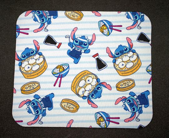Lilo and Stitch Ramen Kawaii Disney Mousepad