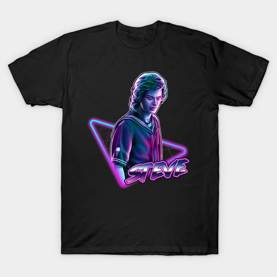 Steve - Stranger Things - Neon - Steve Harrington - T-Shirt