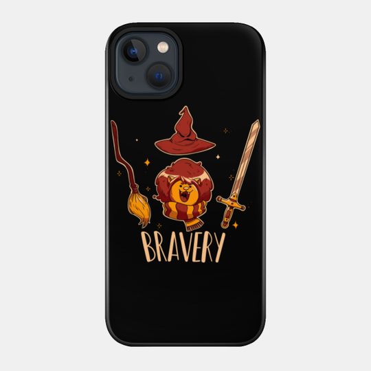 Bravery - Gryffindor - Phone Case
