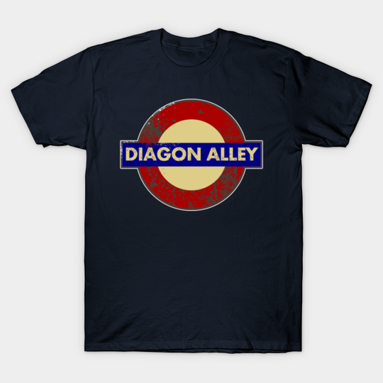 DIAGON ALLEY METRO STATION SIGN - Harry Potter - T-Shirt