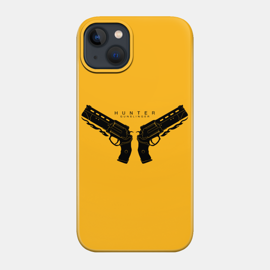 Hunter - Gunslinger (Black) - Destiny 2 - Phone Case