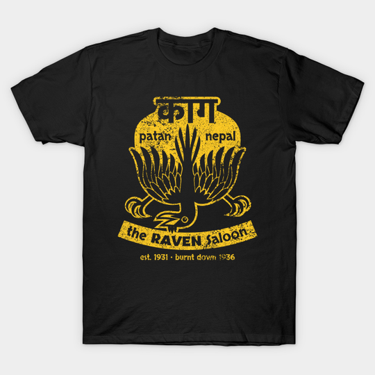 The Raven Saloon - Indiana Jones - T-Shirt