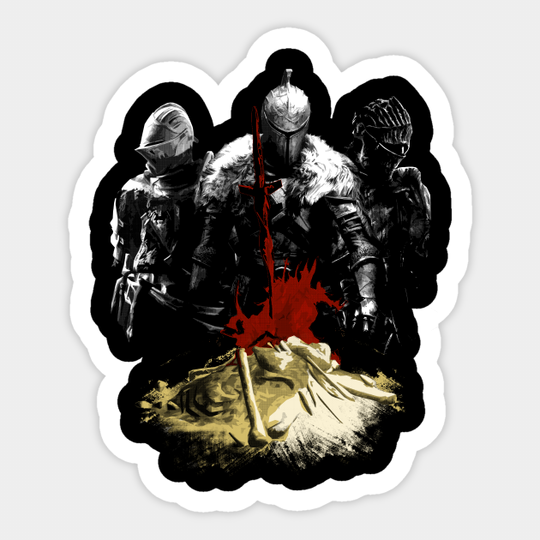 Nameless Accursed Undead - Dark Souls - Sticker