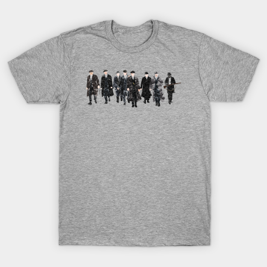Peaky Blinders The Crew watercolour print - Peaky Blinders - T-Shirt