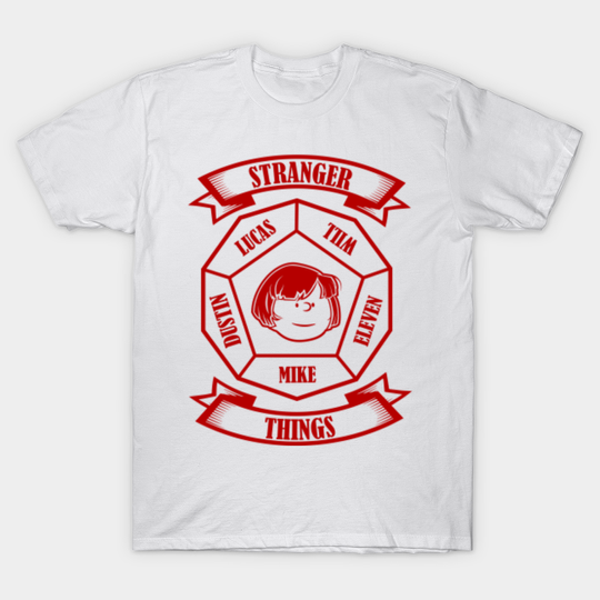 STRANGER THINGS: MIKE PEANUTS (WHITE) - Stranger Things - T-Shirt