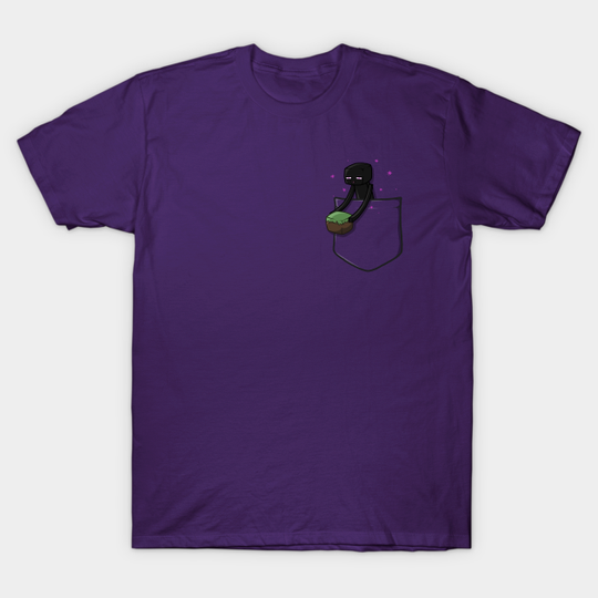 Little Pocket Enderman - Minecraft - T-Shirt
