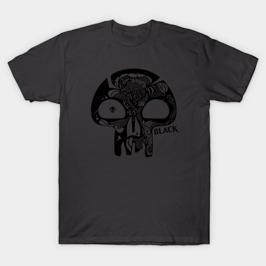MTG: Black - Magic The Gathering - T-Shirt