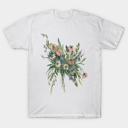 Wildflower Olivia - Wildflowers - T-Shirt