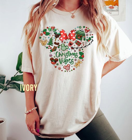 Discover Christmas Walt Disney World, Disney Christmas Vibes shirt
