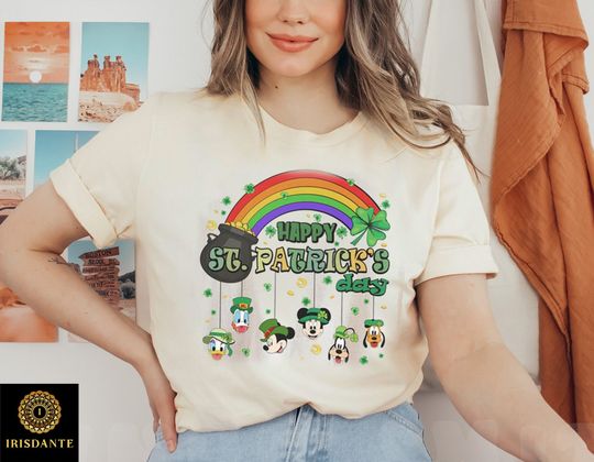 Disney St Patricks Day Shirt, Disney Irish T Shirt