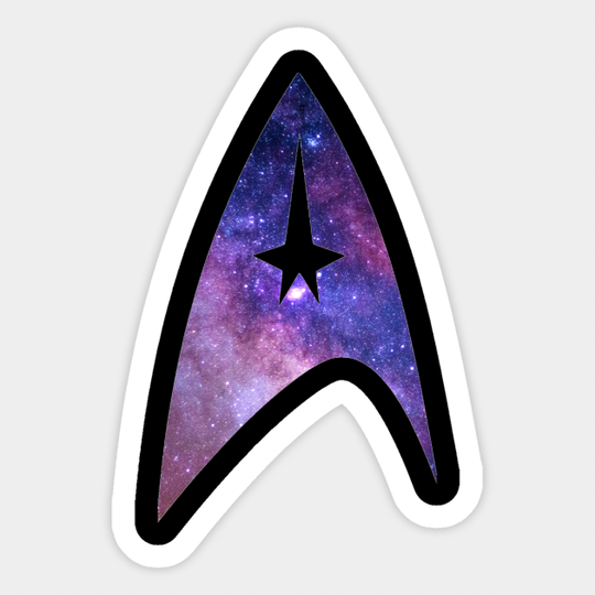 Starfleet Space - Star Trek - Sticker