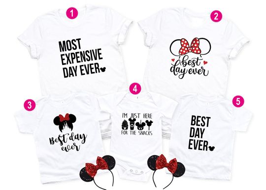 Best Day Ever Shirt, Disney Family Shirts, Custom Disney Shirts