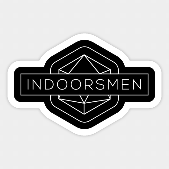 Indoorsmen Logo - Dungeons And Dragons - Sticker
