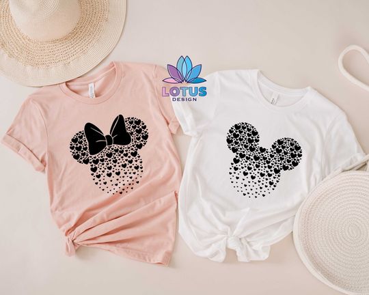 Mickey Or Minnie Couple Shirt, Disney Custom Shirt, Shirt For Lovers, Disneyland Couple Trip T-Shirt