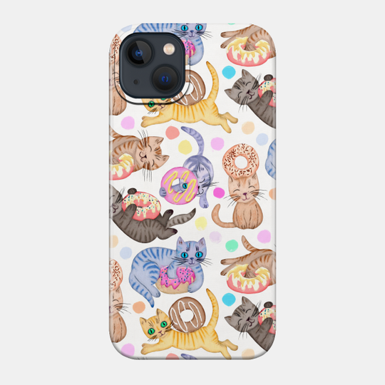 Sprinkles on Donuts and Whiskers on Kittens - Kitten - Phone Case