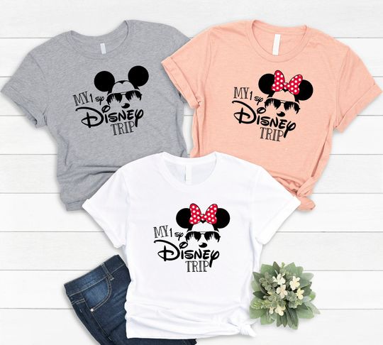 2023 My First Disney Trip Shirt, Disney 2023 Shirt, Disney Family Vacation Shirt, Disneyland Shirt