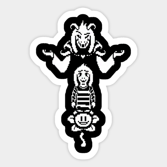 Asriel Dreemurr - Undertale - Sticker