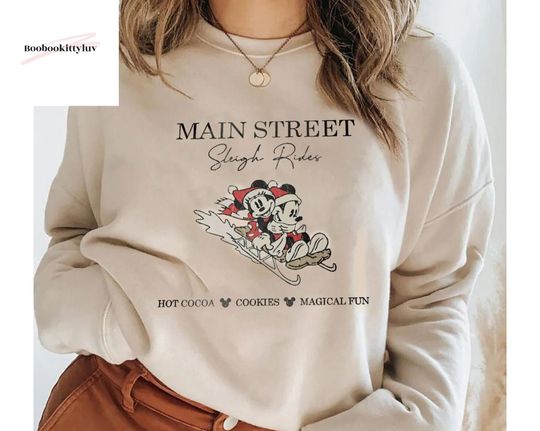 Vintage Disney Christmas Sweatshirt