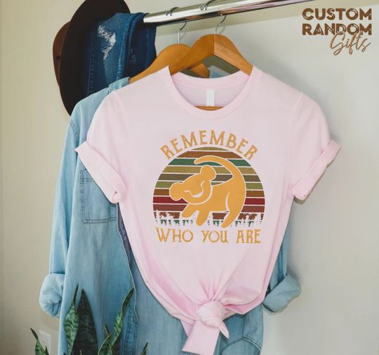 Baby Lion Disney Shirt, Kids Animal Kingdom, Hakuna Matata, Remember Who You Are