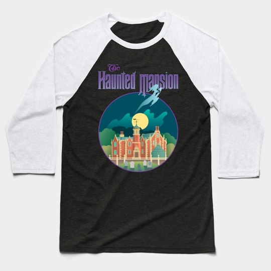 Haunted Mansion - Disney - Baseball T-Shirt