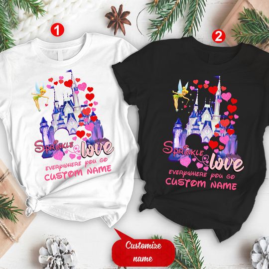 Couple Disney Matching Shirts, Disney Valentine's Day Family Shirt