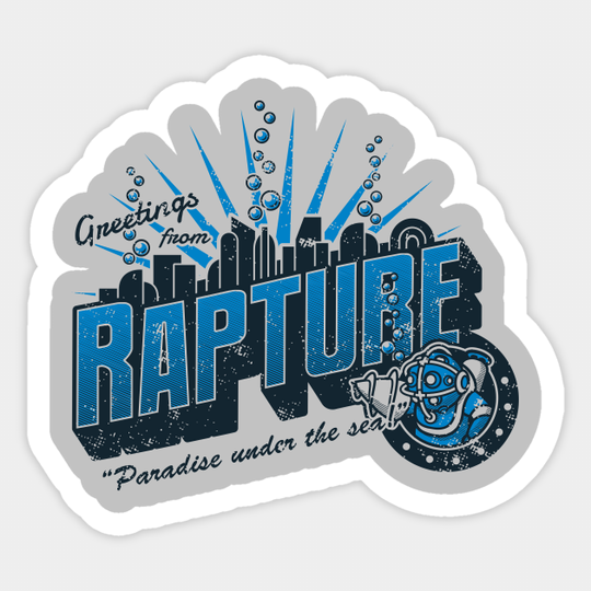 Greetings from Rapture! - Bioshock - Sticker