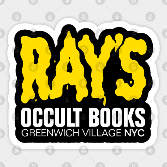 Ray's Occult Books - Ghostbusters - Sticker