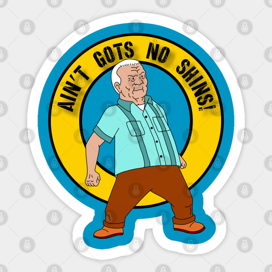 Cotton Hill - King Of The Hill - Sticker