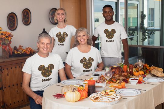 Disney Family Matching T-shirt Custom Family Member Disney Shirt