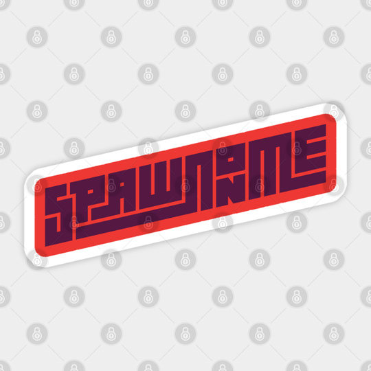 SOM 2.0 BANNER (EGGPLANT) - Spawn On Me Podcast - Sticker