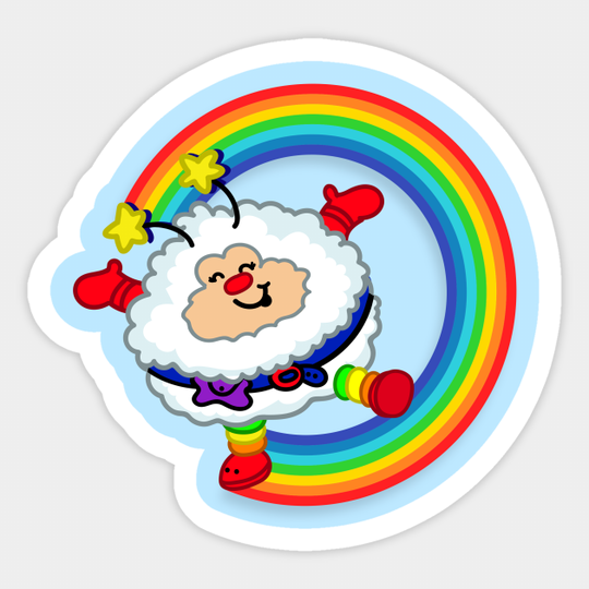 Live Spritely - Rainbow Brite - Sticker