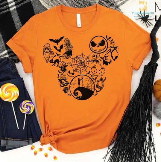 Disney Halloween Shirt, Nightmare Before Christmas Shirt