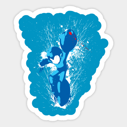 Mega Man Splatterfest - Mega Man - Sticker