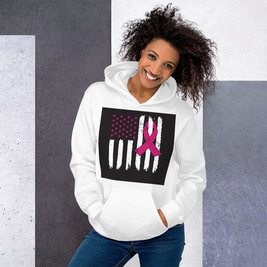Unisex United Against Breast Cancer  Hoodie